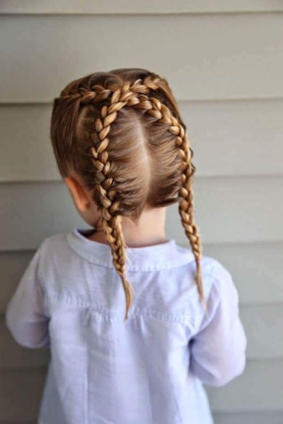 ▷ Melhores Penteados pra crianças ¡Fotos 2020 atualizadas!